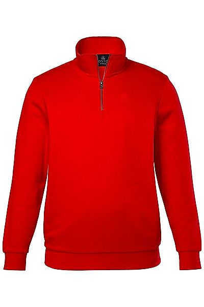 Boston Park Sweatshirt Boston Park Troyer Sweat Stehkragen mit Zipper günstig online kaufen