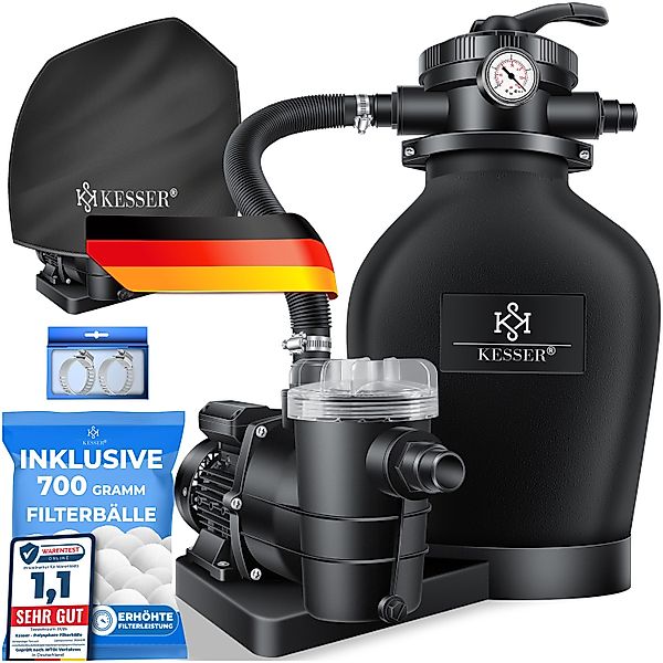 KESSER Sandfilteranlage, Sandfilteranlage Sandfilter 700g Filterbälle günstig online kaufen