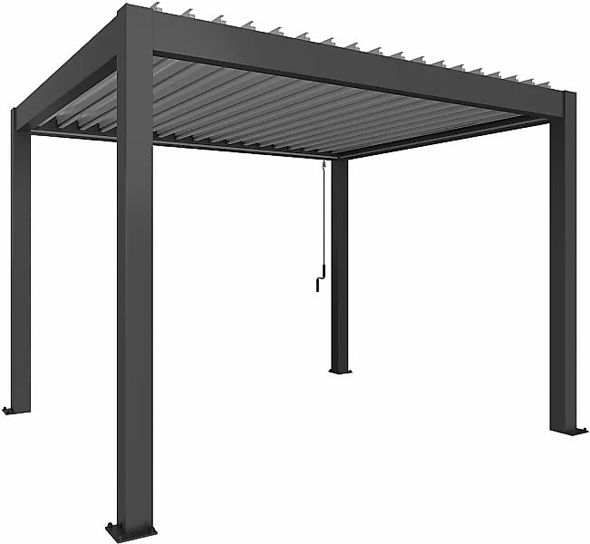 Biohort Pergola "3,5 x 3", stilvoller Schattenspender für mehr Komfort im F günstig online kaufen
