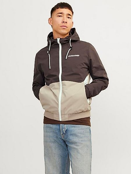 Jack & Jones Blouson "JJERUSH HOOD BOMBER NOOS", mit Kapuze, mit Logo Schri günstig online kaufen