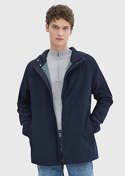 RAMSEY Winterjacke Marineblauer Webmantel günstig online kaufen