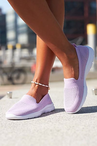 LASCANA Slipper, Sneaker, Halbschuh, ultraleicht zum Reinschlüpfen VEGAN günstig online kaufen