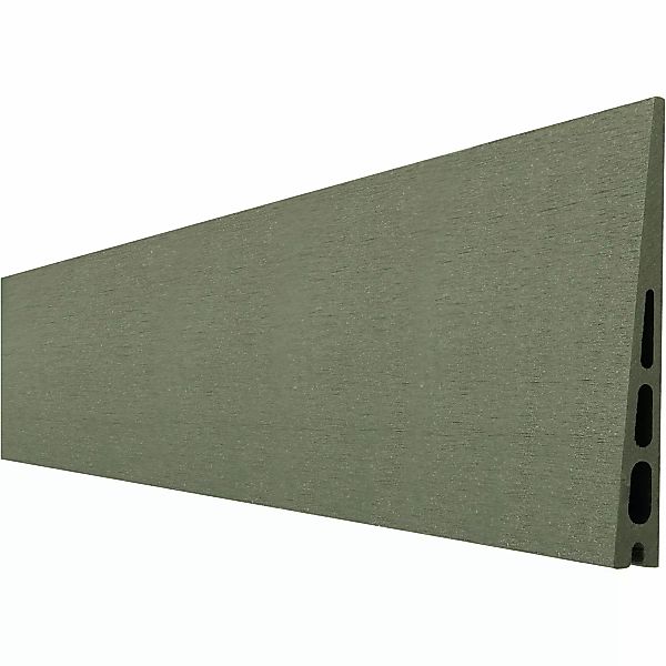 T & J WPC-Steckzaunsystem Skär Anthrazit / Sand 20 x 148  x 1790 mm günstig online kaufen