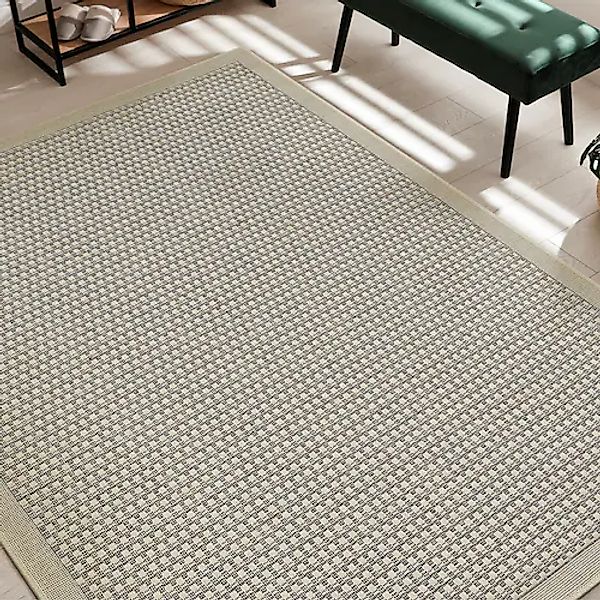 Andiamo Teppich »Savannah«, rechteckig, 4 mm Höhe, Flachgewebe, In- und Out günstig online kaufen