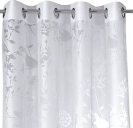 Weckbrodt Vorhang "Shorty" Ösen 1 Stk. tlg. Ausbrenner, Allover,transparent günstig online kaufen