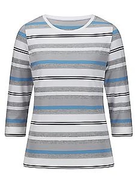 Rundhals-Shirt 3/4-Arm Peter Hahn blau günstig online kaufen