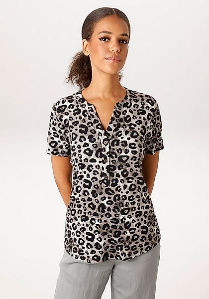 Aniston CASUAL Schlupfbluse mit extravagantem Animal-Print- jedes Teil ein günstig online kaufen