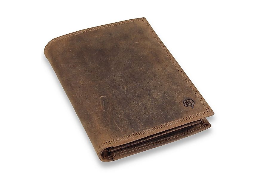 Frentree Geldbörse Echtleder für Herren mit Münzfach und RFID Schutz, 13 Ka günstig online kaufen