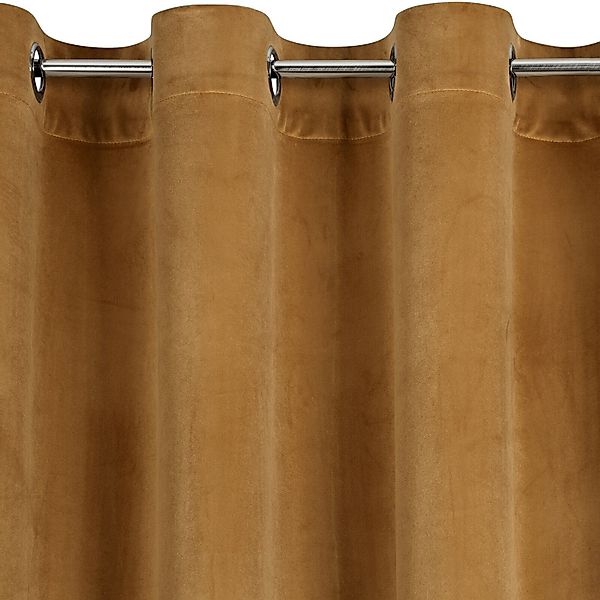 Design91 Vorhang Samtvorhänge Wohnzimmer Schlafzimmer Blickdicht günstig online kaufen