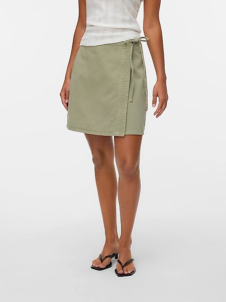 Vero Moda Jeansrock "VMLIZA MR SHORT DENIM WRAP SKIRT GA NOOS" Baumwollmisc günstig online kaufen