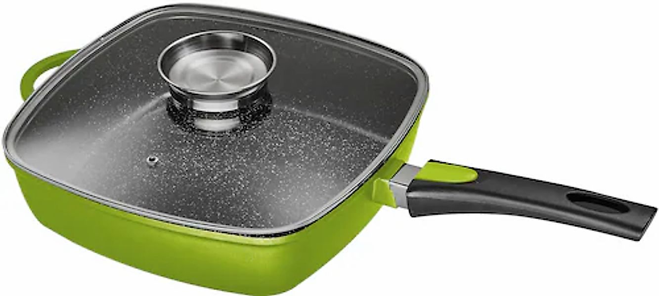 KING Bratpfanne »Square«, Aluminiumguss, (1 tlg.), 28x28 cm, abnehmbarer Gr günstig online kaufen