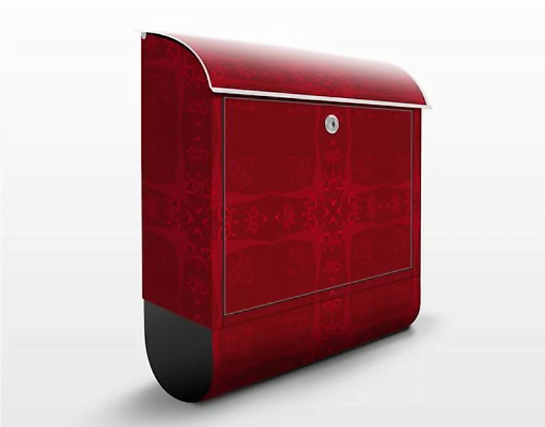 Briefkasten Rotes Orient Ornament günstig online kaufen