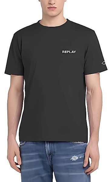 Replay T-Shirt BASIC (1-tlg) aus Baumwolle günstig online kaufen