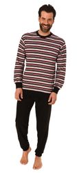 Normann Pyjama Herren Frottee Schlafanzug mit günstig online kaufen
