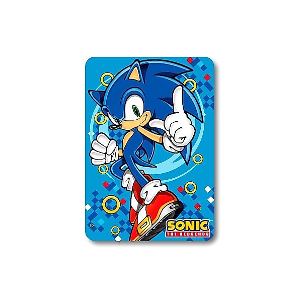 Wohndecke Sonic Fleecedecke Kuscheldecke für Kinder günstig online kaufen