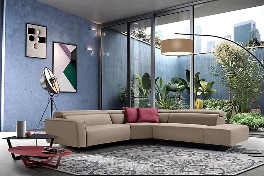 Egoitaliano Ecksofa »Stefanie-e, Designsofa der Extraklasse, bequem mit hoh günstig online kaufen