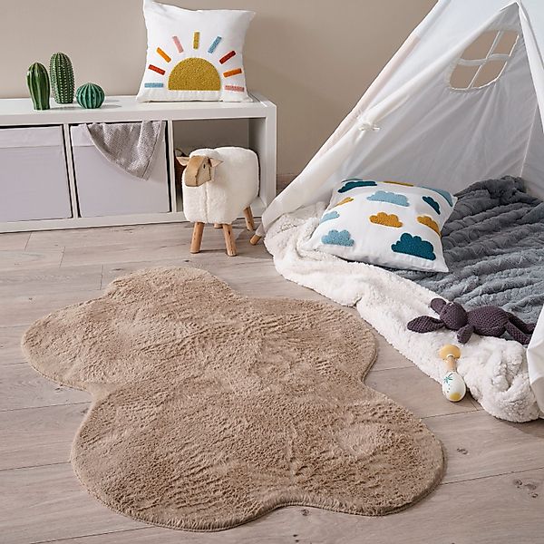 Paco Home Teppich Pelt 640 Wolke, günstig online kaufen