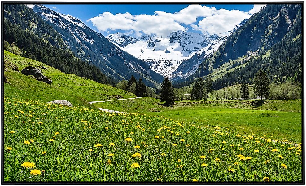 Papermoon Infrarotheizung »Alpenlandschaft«, sehr angenehme Strahlungswärme günstig online kaufen