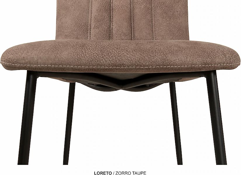 OMG Design Esszimmerstuhl "Loreto" (Set) 2 Stk. Stoff Schalenstuhl, bequem günstig online kaufen