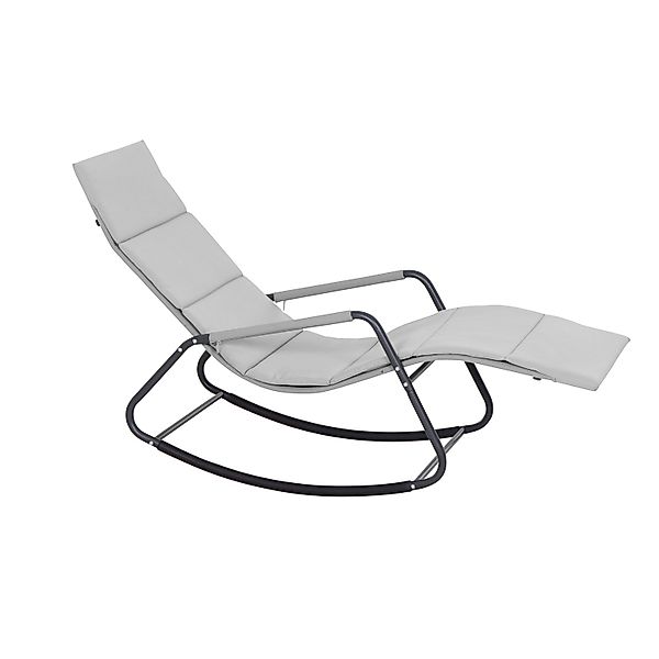 Siena Garden Gartenliege "Aliano" Schaukelliege mit Kissen, in grau günstig online kaufen