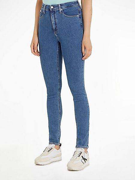 Calvin Klein Jeans Skinny-fit-Jeans "HIGH RISE SKINNY", mit Markenlabel günstig online kaufen