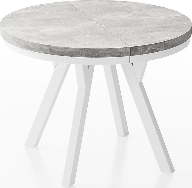 WFL GROUP Esstisch Lume Weiß (erhältlich günstig online kaufen