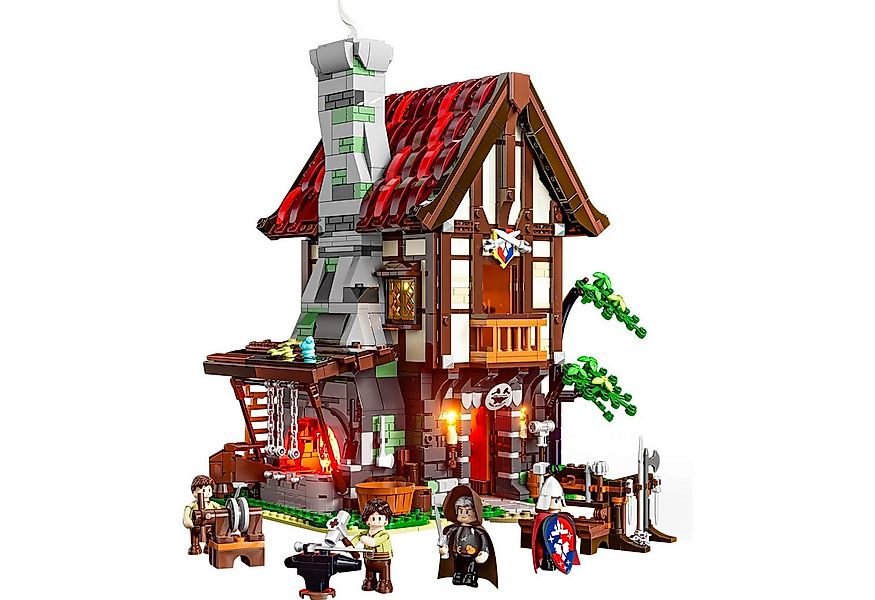 Lumibricks Lumibricks Schmiedehaus, Konstruktionsspielzeug Spielbausteine günstig online kaufen