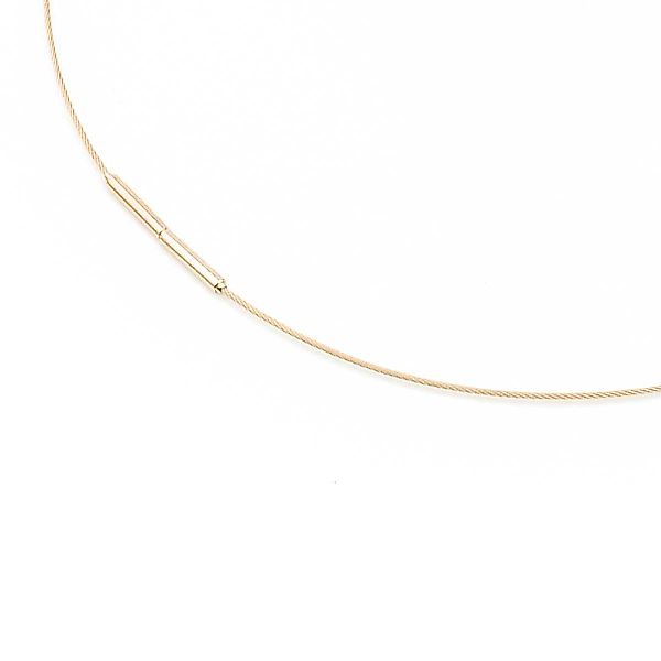 Boccia Halsreif Collier Edelstahl goldfarben Ø günstig online kaufen