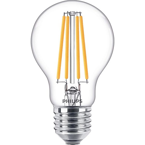 Philips LED-Leuchtmittel E27 Glühlampenform 10,5 W 1521,m 10,4 x 6 cm (H x günstig online kaufen