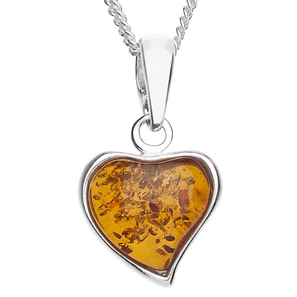 OSTSEE-SCHMUCK Kette mit Anhänger - Herz günstig online kaufen