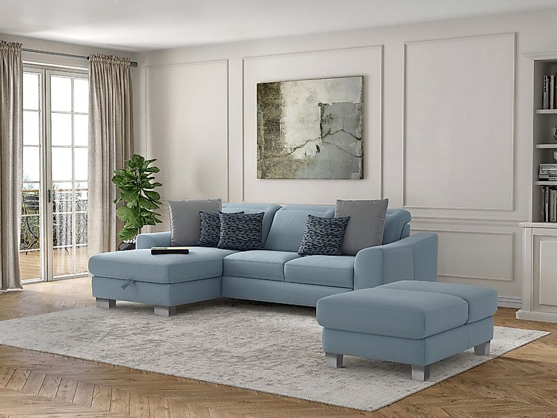 sit&more Ecksofa Dundee L-Form, mit Federkern günstig online kaufen