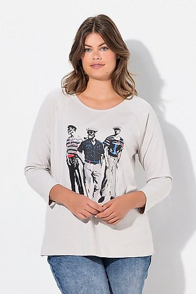 Laurasøn Longsleeve Shirt 3/4 Arm Raglanarm Rundhals MIG günstig online kaufen