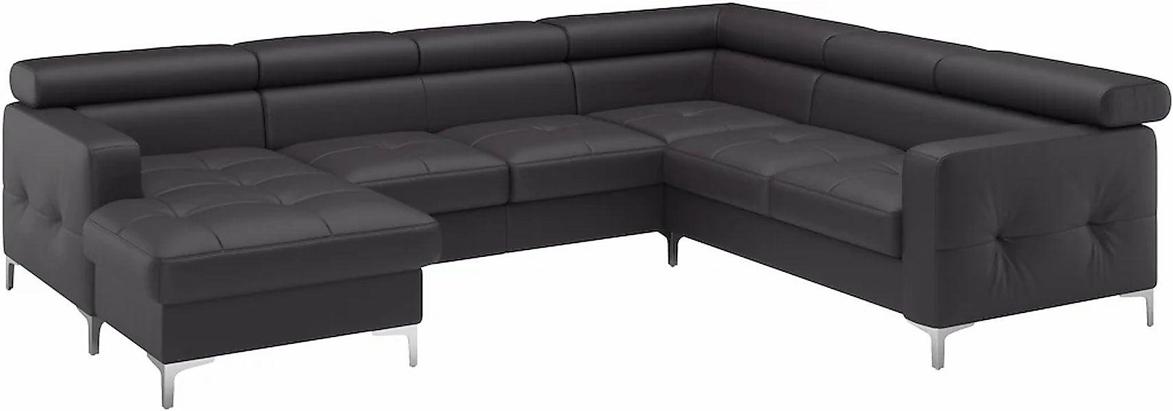 COTTA Wohnlandschaft "Sammy U-Form", mit Kopfteilverstellung, optional mit günstig online kaufen