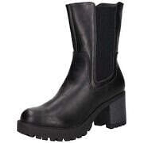 Charmosa Chelsea Stiefelette Damen schwarz günstig online kaufen