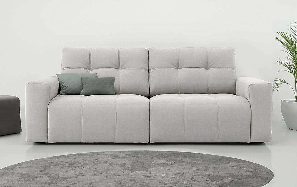 Home affaire 3-Sitzer »Turnon, Lounge-sofa, Breite 220 cm«, Chenille, mit K günstig online kaufen