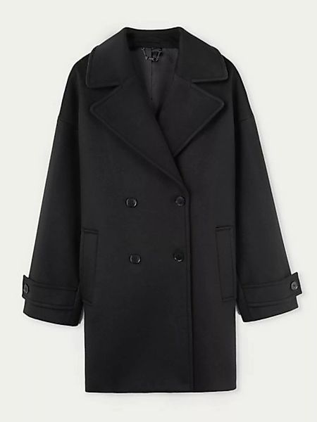 GOBI Cashmere Wollmantel Zweireihiger Damen Peacoat aus Kaschmir günstig online kaufen