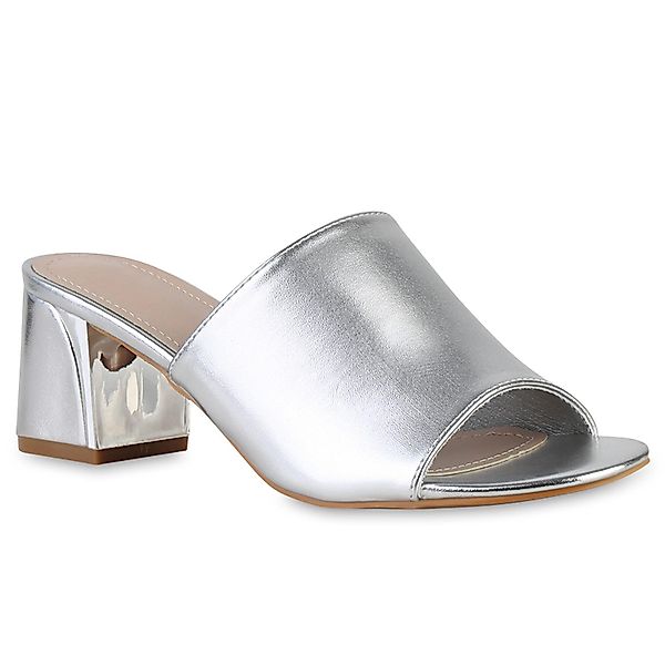 VAN HILL 840884 Sandalette Damen Pantoletten günstig online kaufen