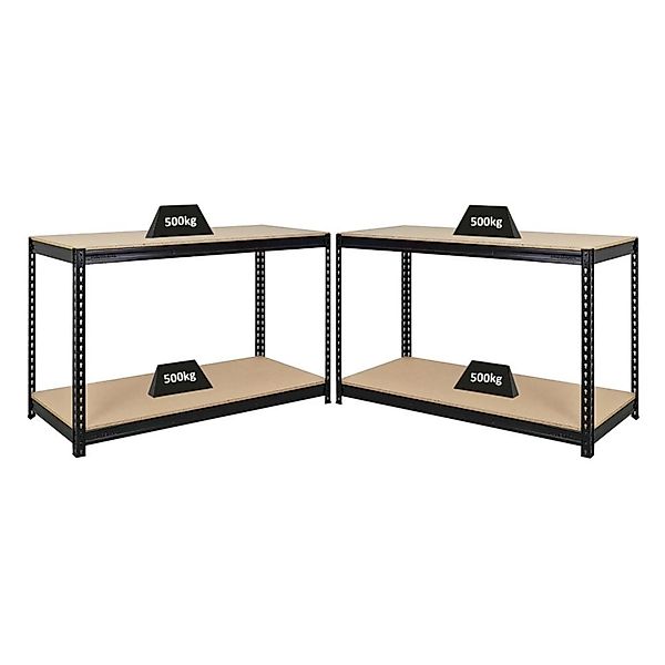 PROREGAL Mega Deal 2x Profi Werkbank STRONG BEAST HxBxT 90x150x60cm mit Fac günstig online kaufen