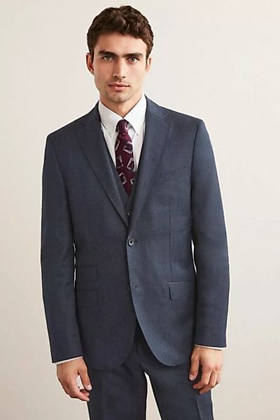Next Baukastensakko Slim-Fit-Anzug aus Wollgemisch: Sakko (1-tlg) günstig online kaufen