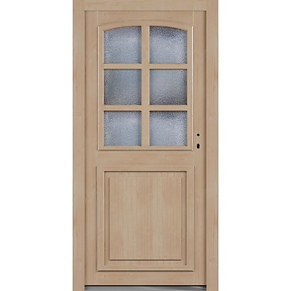 Roro Nebeneingangstür OHE 1006 Fichte 5FA 98 cm x 198 cm DIN R günstig online kaufen