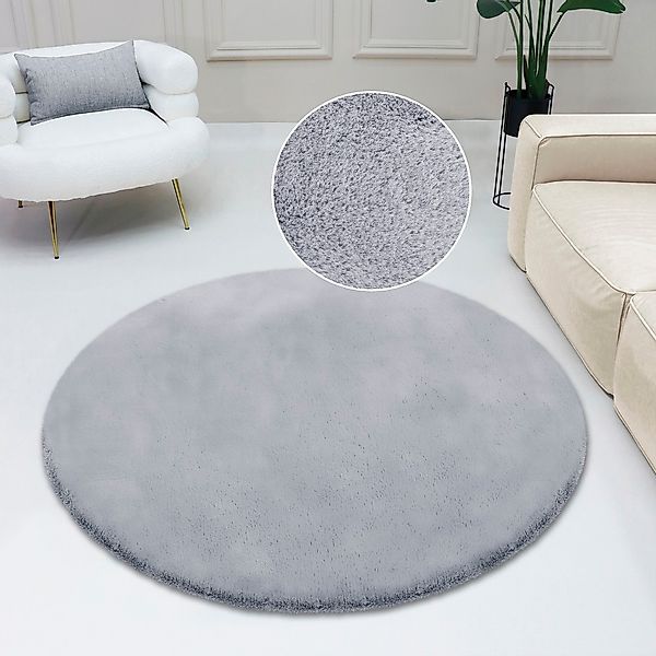 my home Fellteppich Rabbit, Kunstfell, Kaninchenfell-Haptik, günstig online kaufen