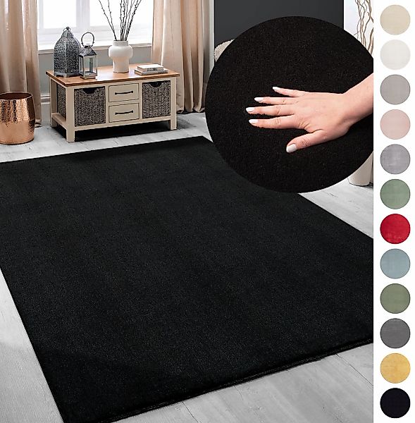 my home Teppich "Arabell, Kunstfellteppich, Felloptik, waschbar," rechtecki günstig online kaufen