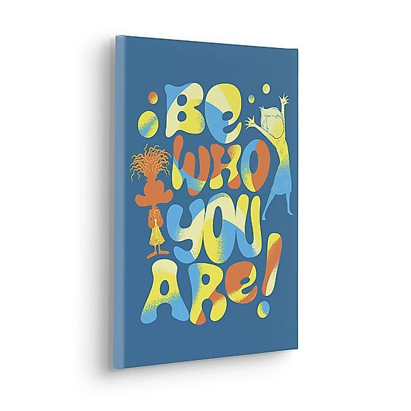 Komar Keilrahmenbild Disney and Pixar Inside Out Be Who You Are Blau günstig online kaufen
