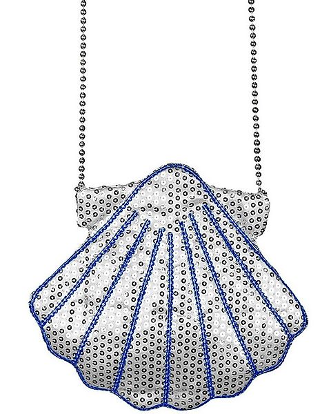 Das Kostümland Kostüm Silberne Muschel Handtasche zur Meerjungfrau 25 x günstig online kaufen