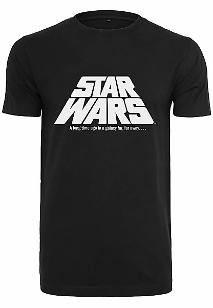 Merchcode T-Shirt "Merchcode Herren Star Wars Original Logo Tee", (1 tlg.) günstig online kaufen