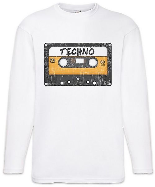 Urban Backwoods Langarmshirt Tape Techno Langarm T-Shirt Kassette Cassette günstig online kaufen