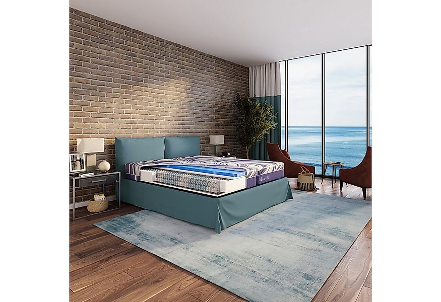 Taschenfederkernmatratze Ocean Clean TFK, Hn8 Schlafsysteme, 21 cm hoch, (1 günstig online kaufen