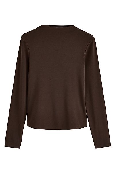 Next Langarmshirt Langärmeliges Oberteil mit Mock-Neck (1-tlg) günstig online kaufen