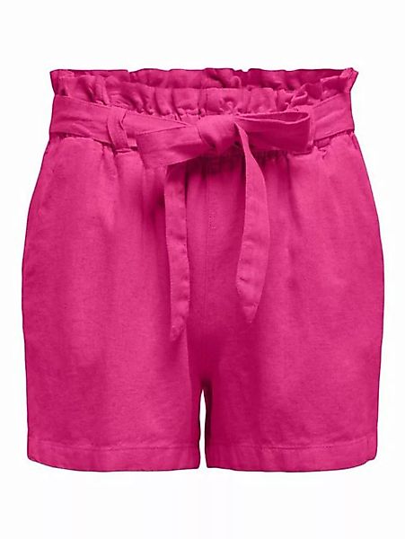 JACQUELINE de YONG Shorts Kurze Stoff Shorts Paperback Hose aus Leinen JDYS günstig online kaufen
