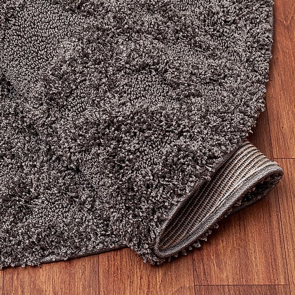 Sanat Hochflor-Teppich »Luxus 3506«, rund, 30 mm Höhe, robuster Langflor, w günstig online kaufen